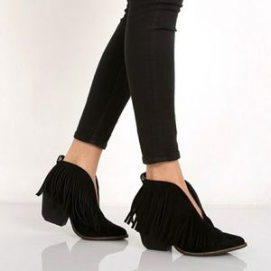 Fringe Booties